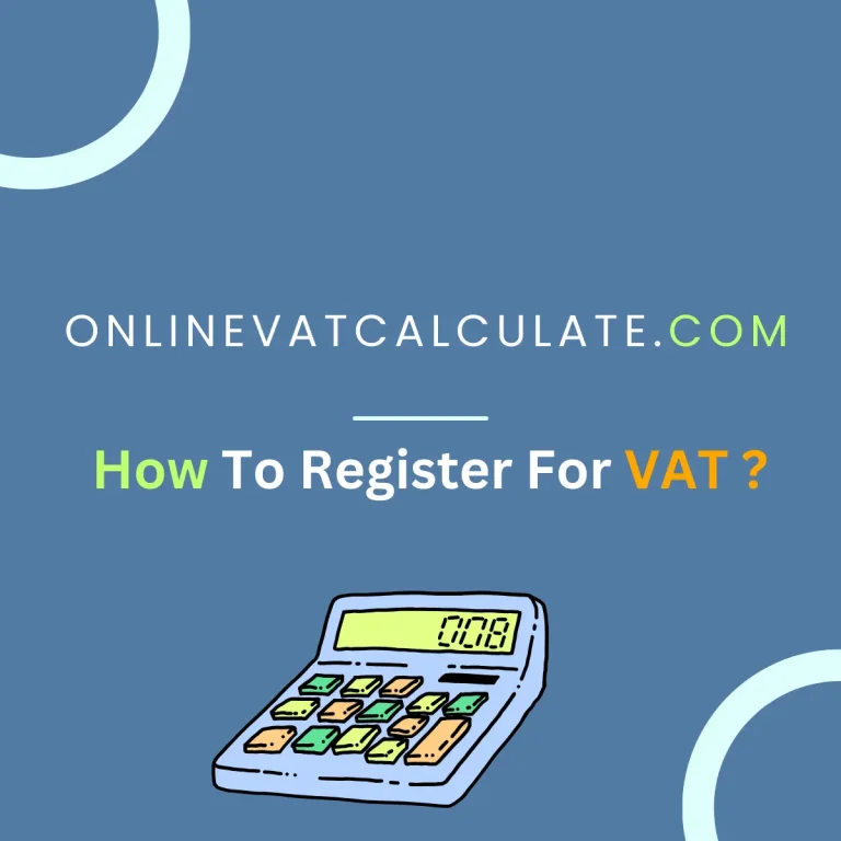 How to register VAT?
