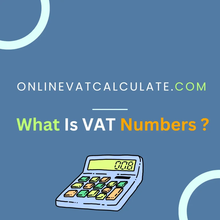 What Is VAT Number?